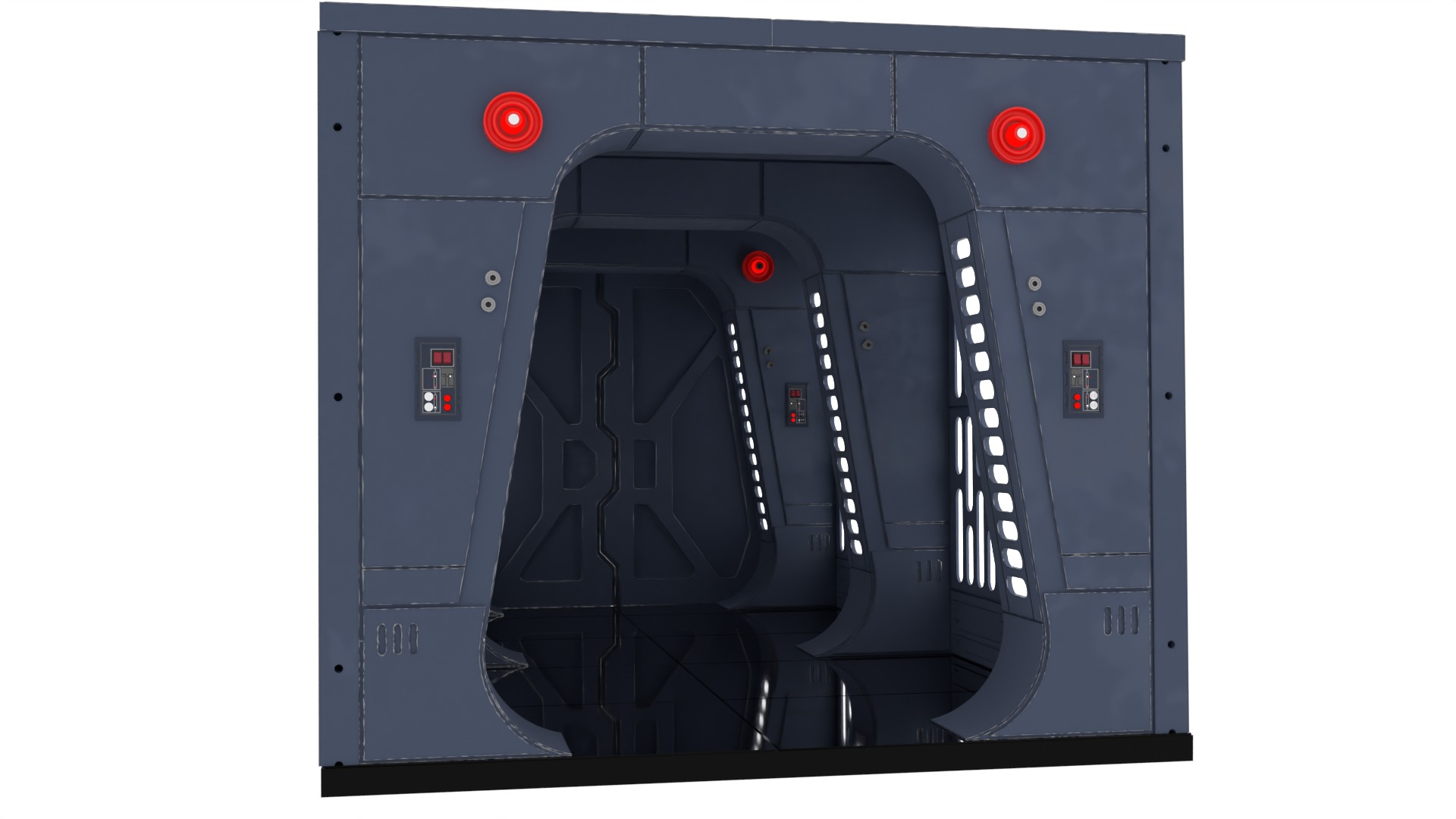 Scarif Blast Door Small 1-6 scale Hottoys 3D print model_6