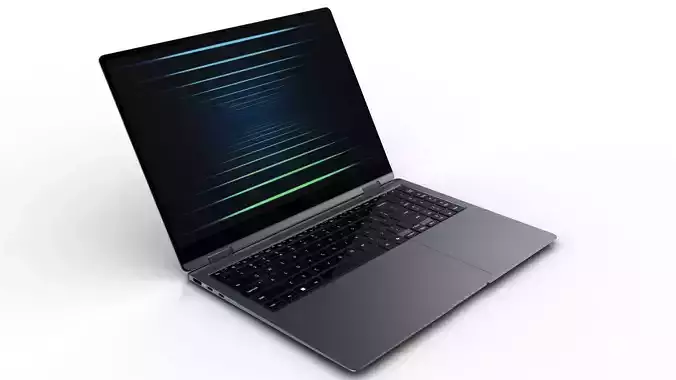 Samsung Galaxy Book5 Pro 360  Low-poly 3D model
