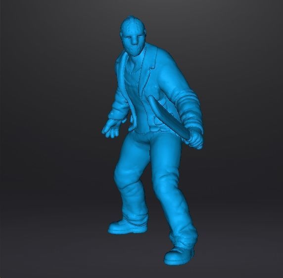 JASON VOORHEES MINIATURE MODEL HORROR FANTASY GAMES DND RPG 3D print model_10