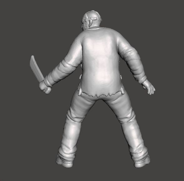 JASON VOORHEES MINIATURE MODEL HORROR FANTASY GAMES DND RPG 3D print model_5