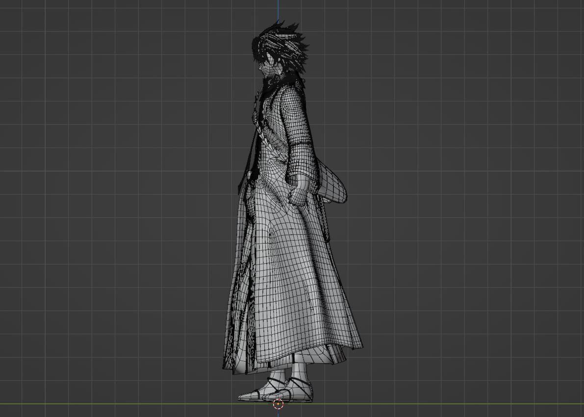 Toshiro Hitsugaya - Bleach 3D model_10