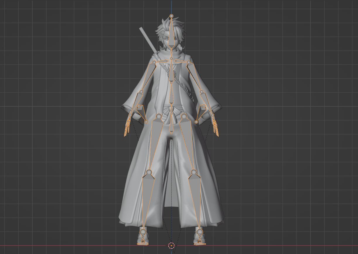 Toshiro Hitsugaya - Bleach 3D model_14