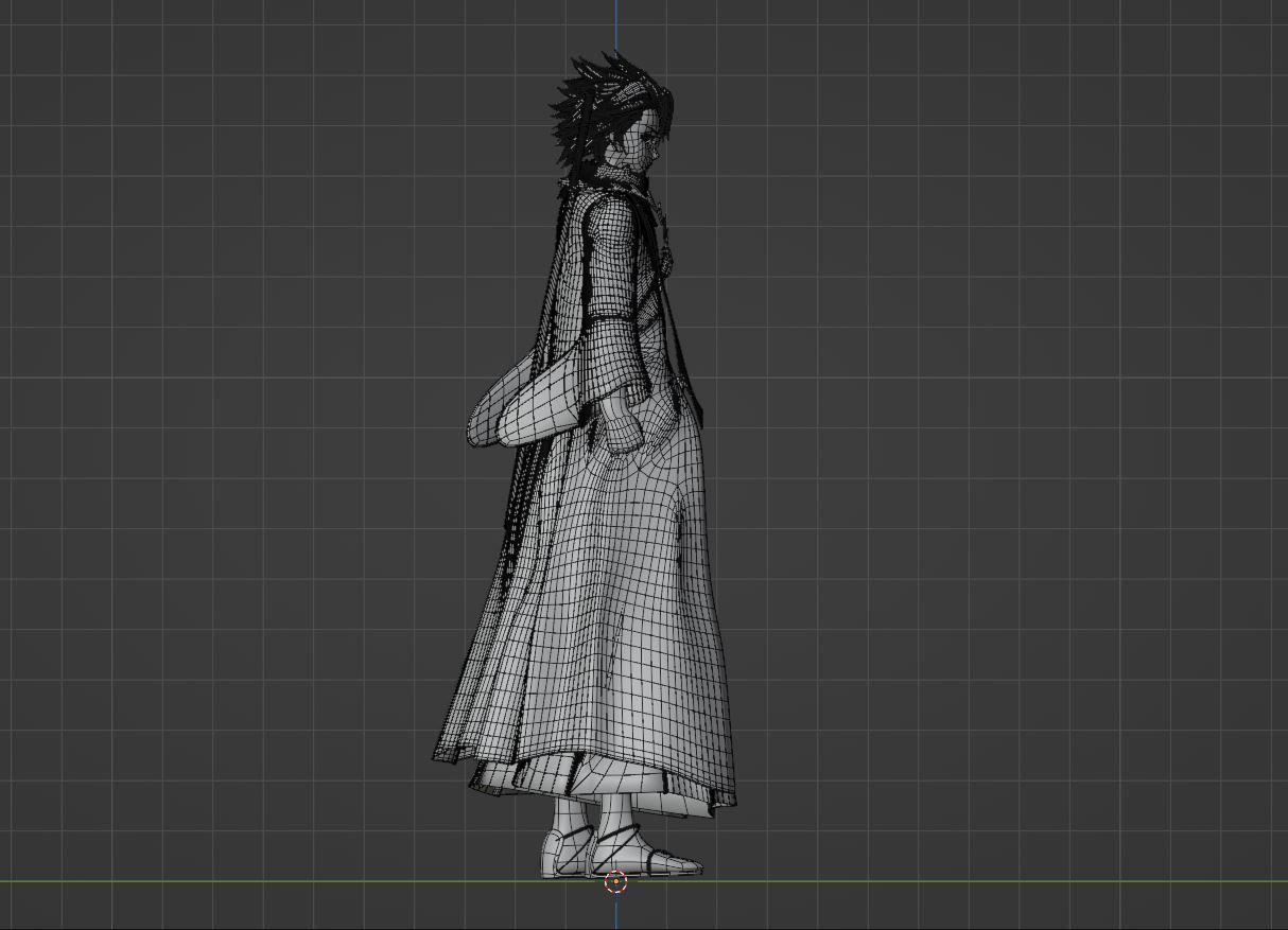 Toshiro Hitsugaya - Bleach 3D model_12