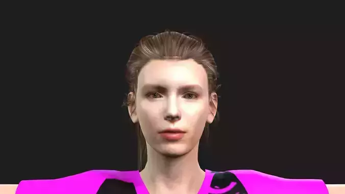hyper realistic  female