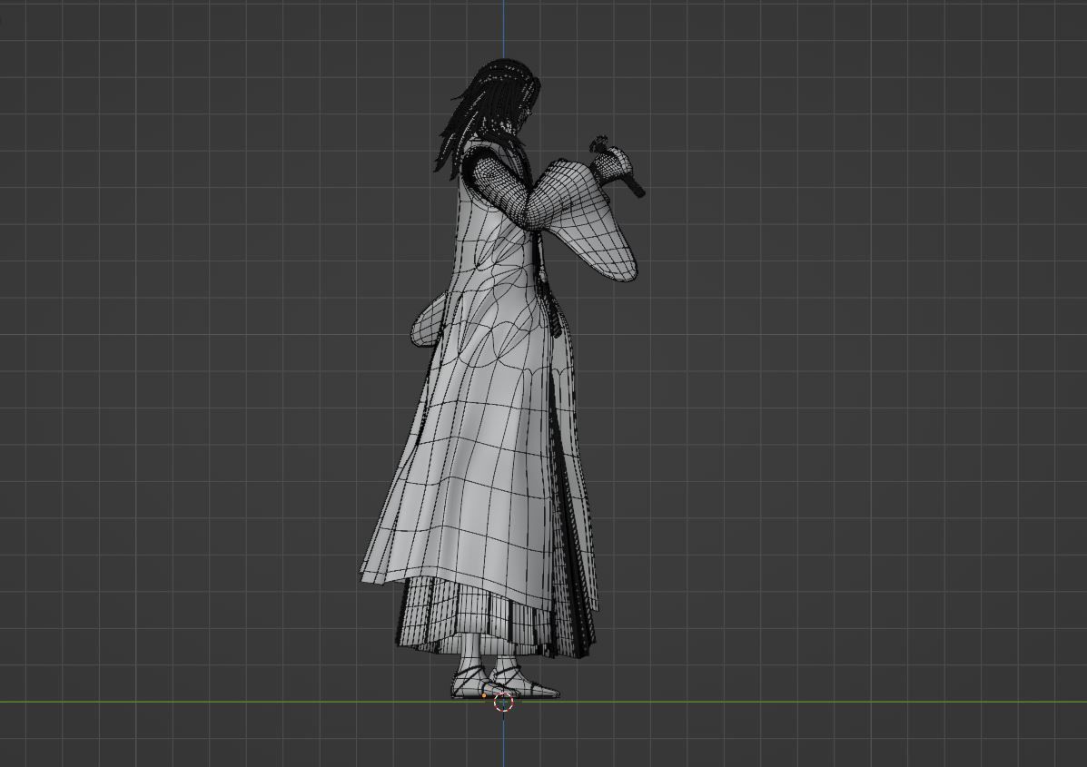 Byakuya Kuchiki - Bleach 3D model_12