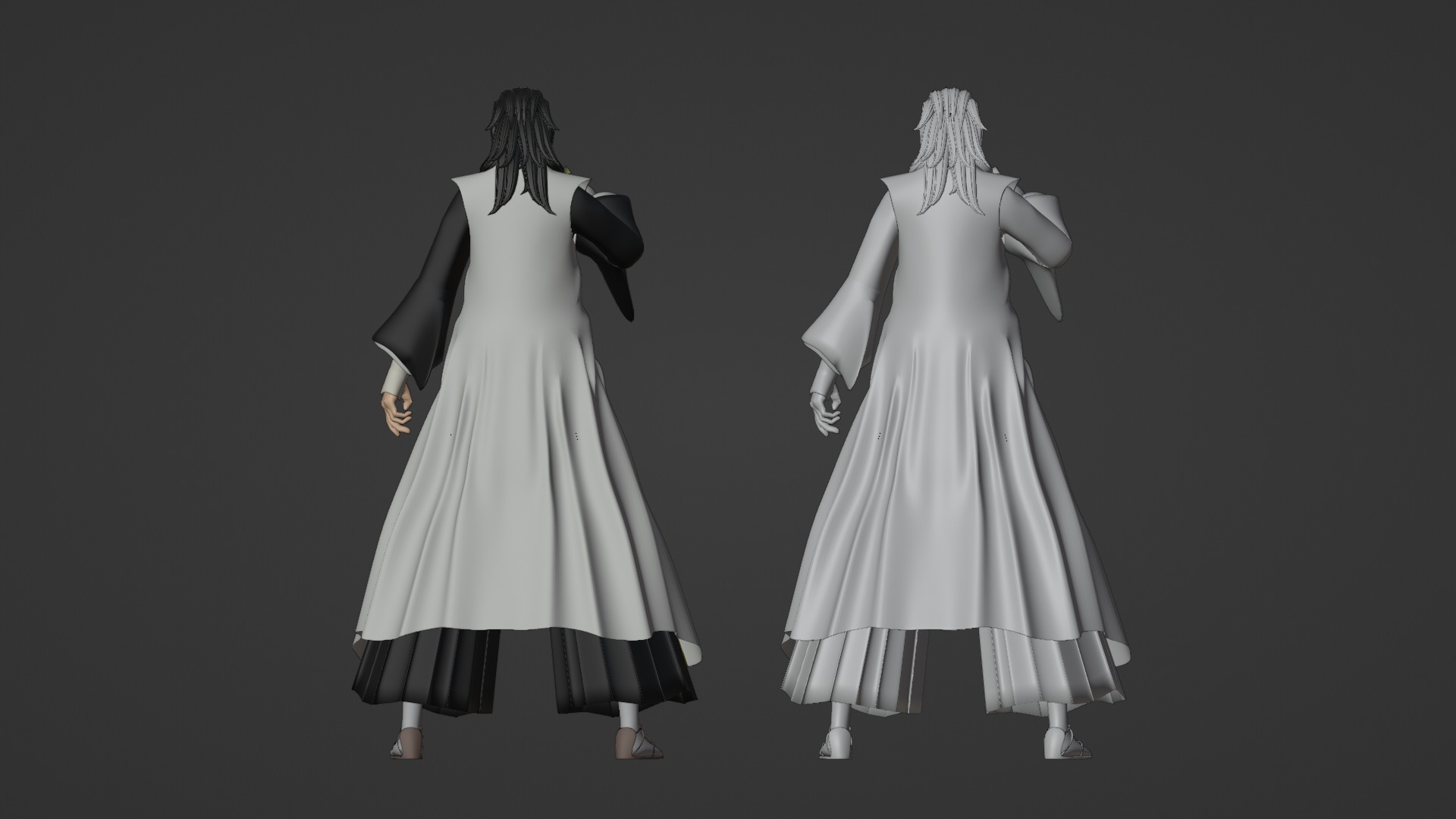 Byakuya Kuchiki - Bleach 3D model_19