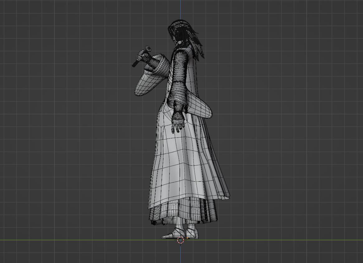 Byakuya Kuchiki - Bleach 3D model_10
