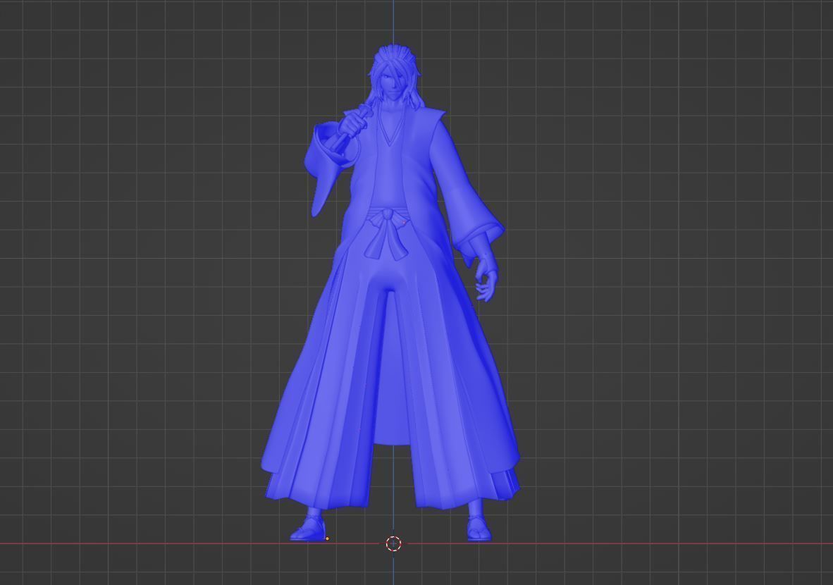 Byakuya Kuchiki - Bleach 3D model_15