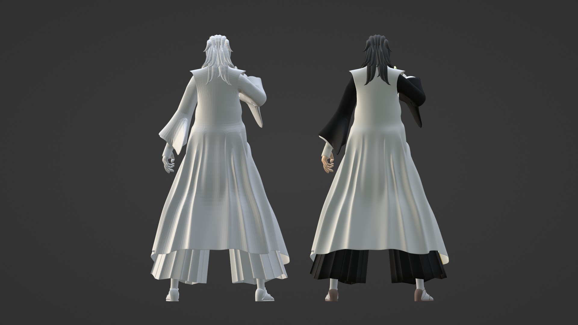 Byakuya Kuchiki - Bleach 3D model_17