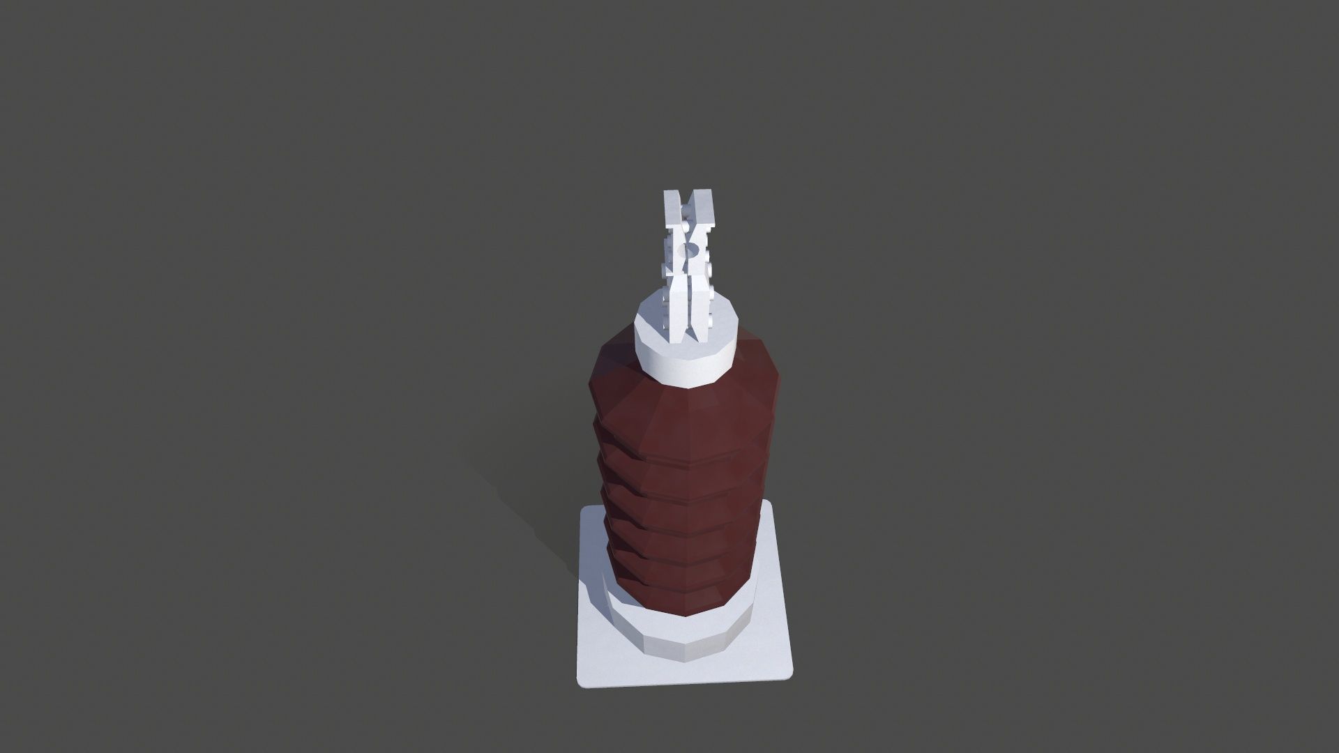 Sm Bushing Low-poly 3D model_4