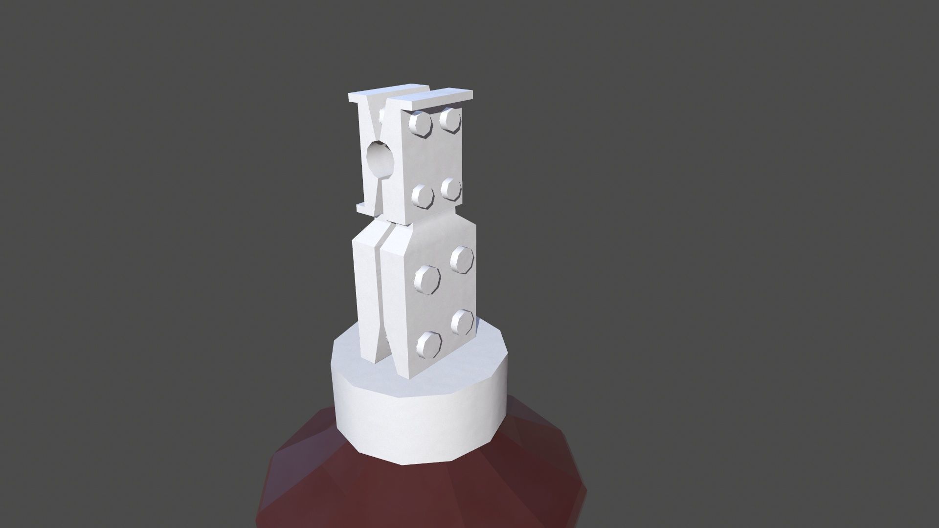 Sm Bushing Low-poly 3D model_3