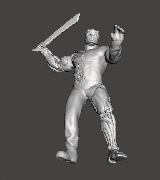 JASON X UBER JASON MINIATURE MODEL HORROR FANTASY SCIFI GAME RPG 3D print model_10