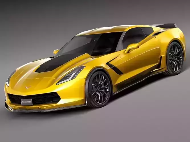 Corvette C7 Z06 2014 c 3D model