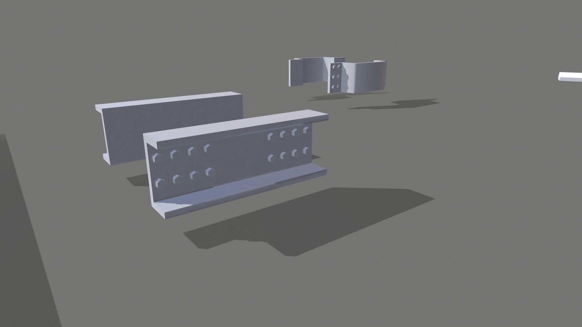 Transformer Connector Low-poly 3D model_5