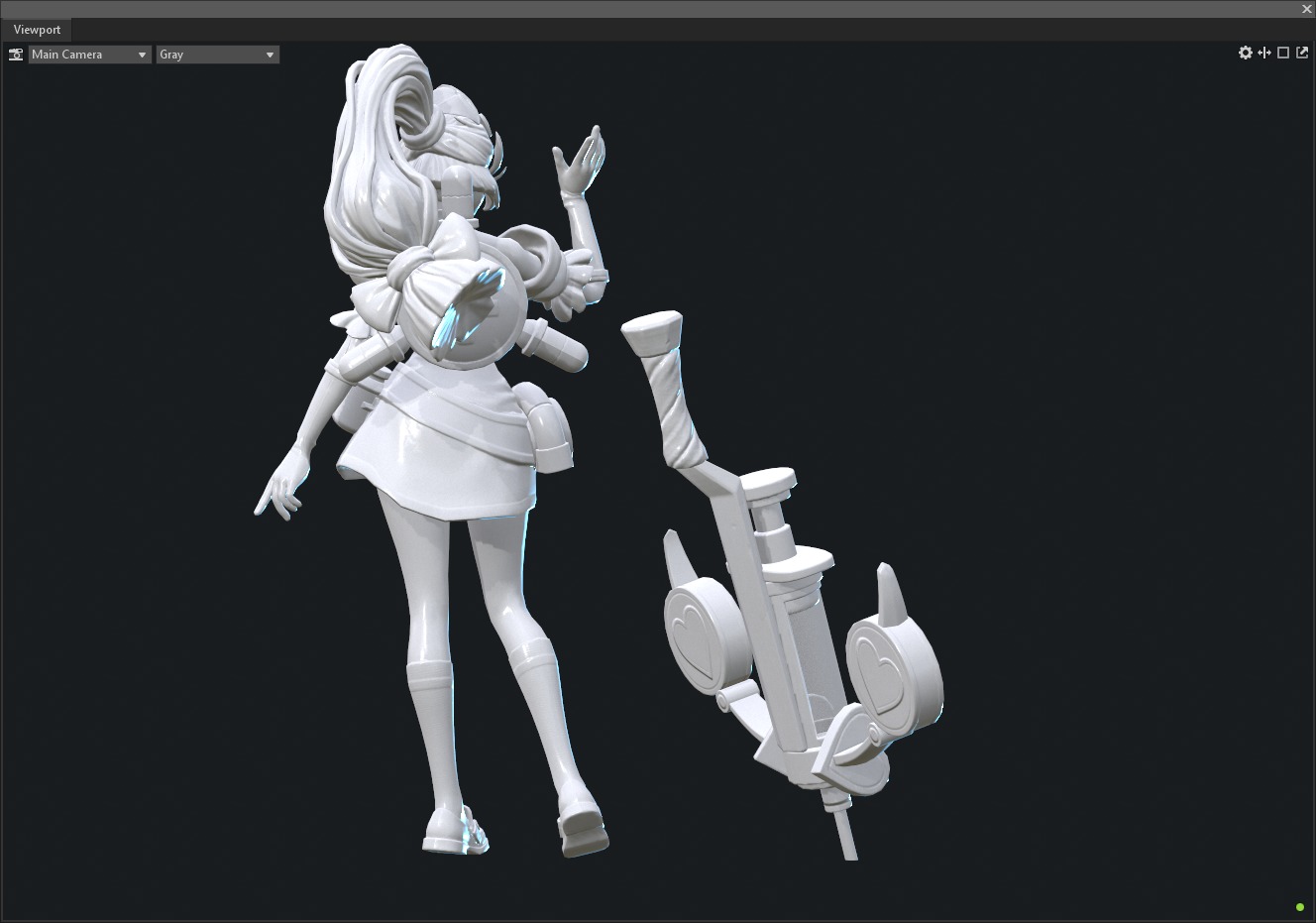 Nurse sister 3D model_19