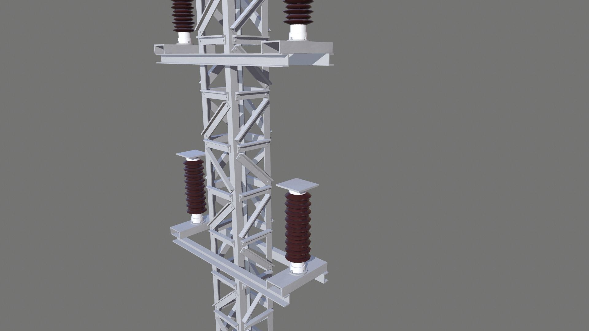 VT Bus Bay Low-poly 3D model_9