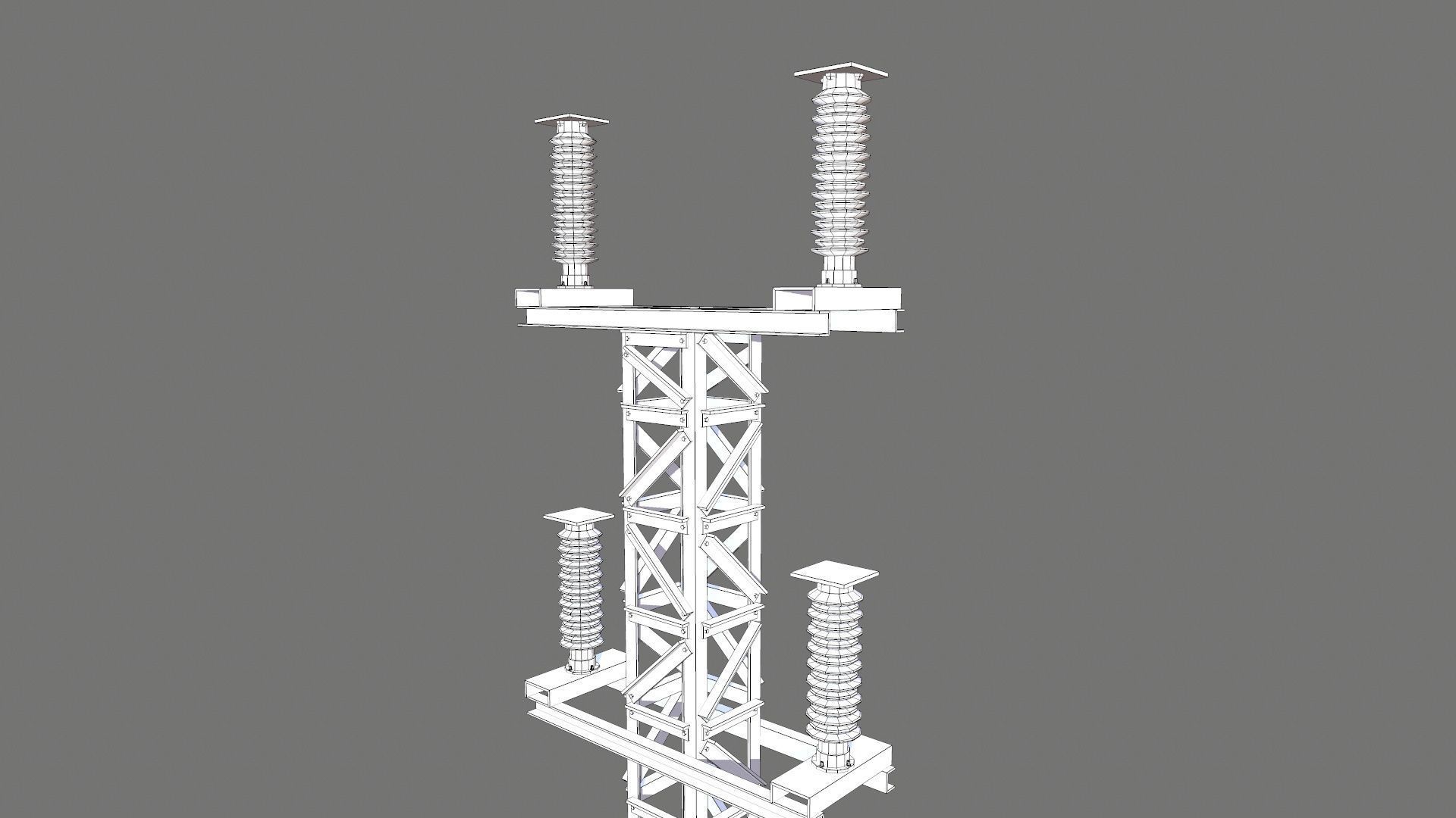 VT Bus Bay Low-poly 3D model_11