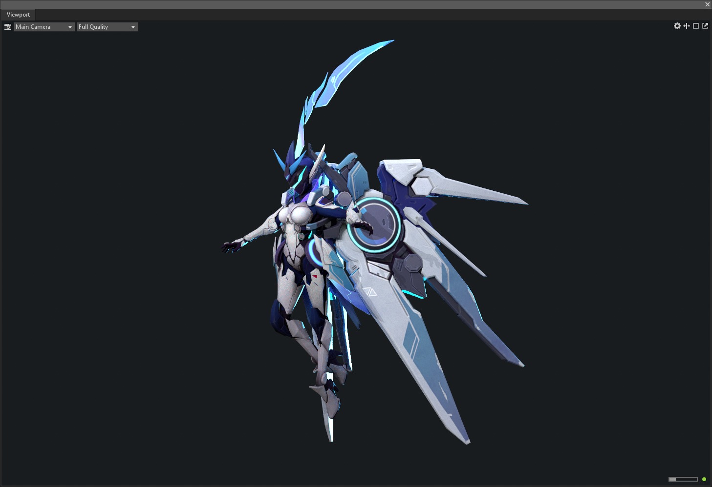 Space mecha 3D model_17