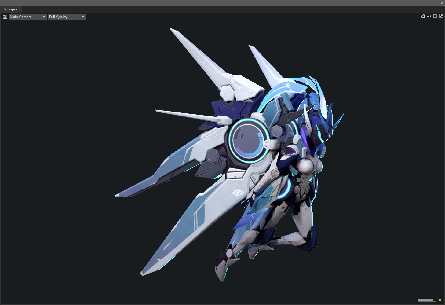 Space mecha 3D model_14