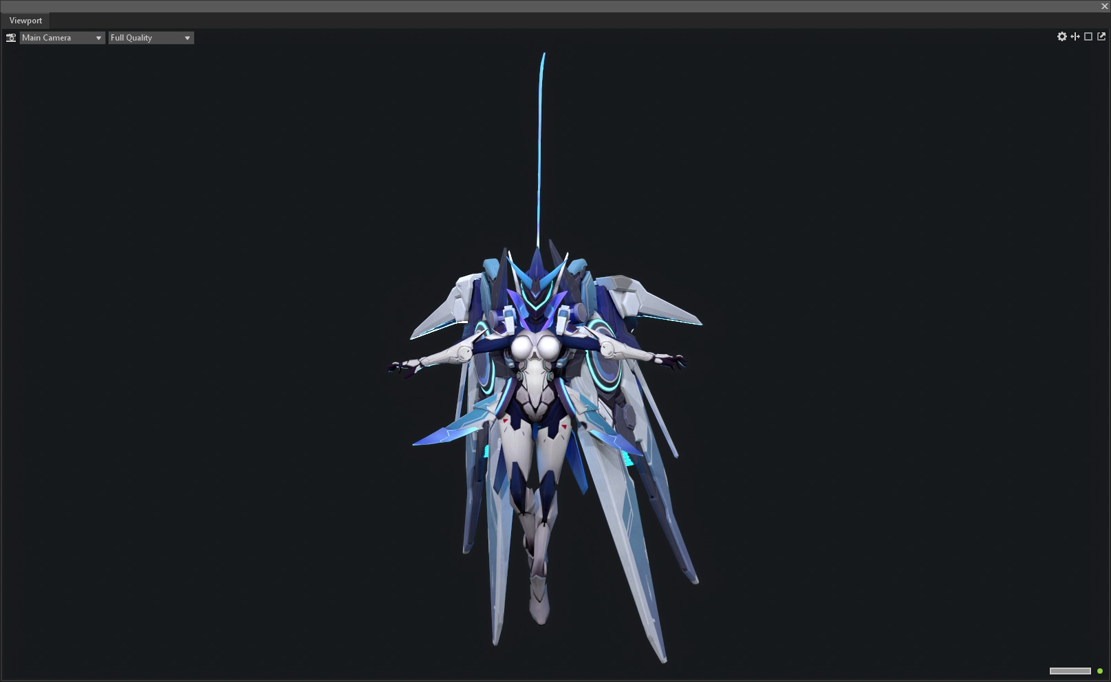 Space mecha 3D model_2