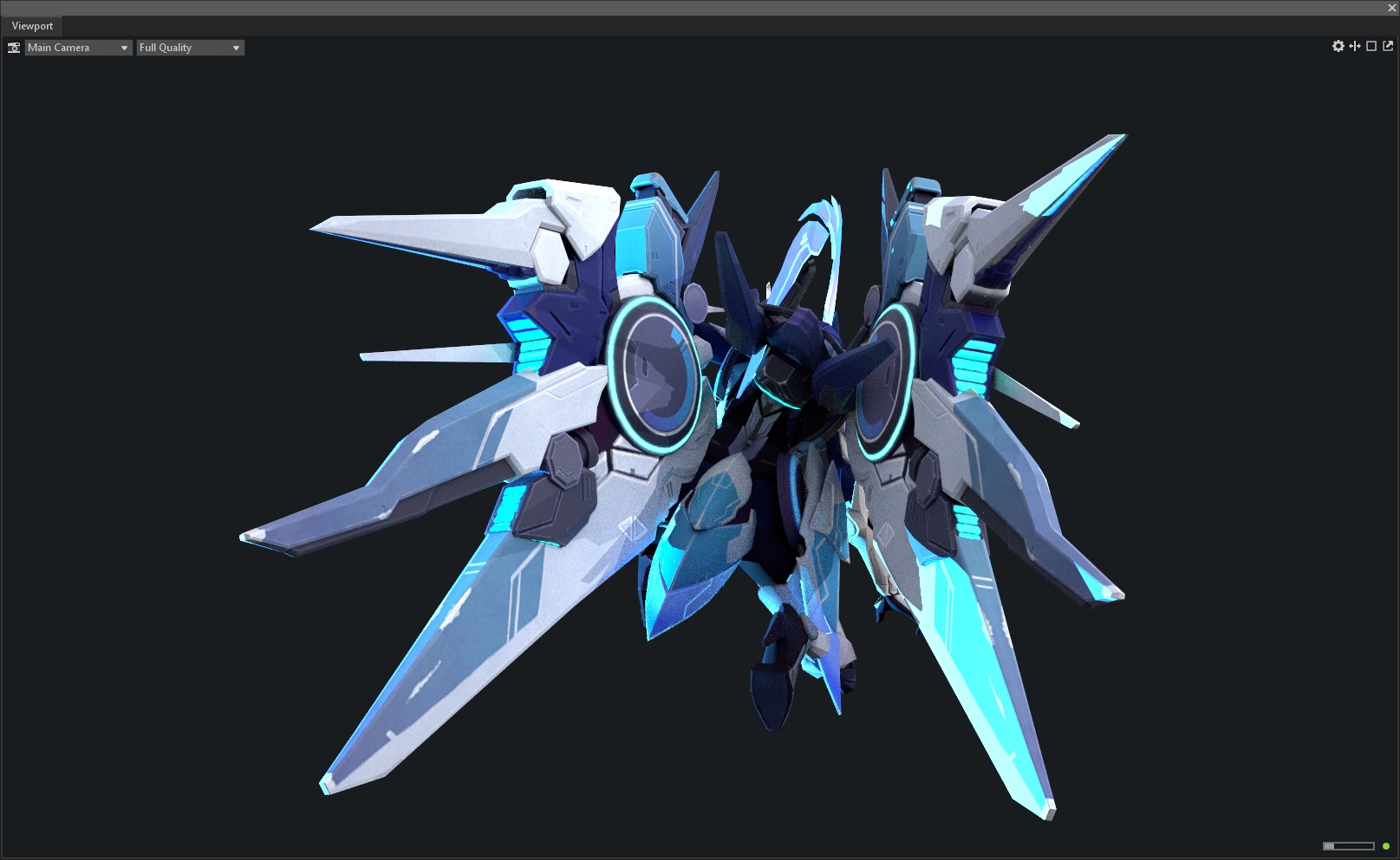 Space mecha 3D model_6