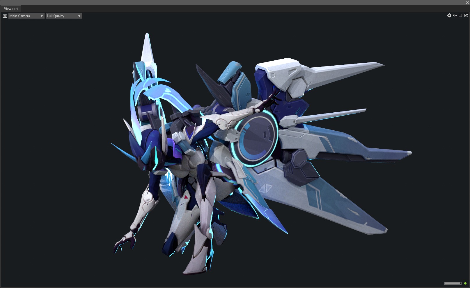 Space mecha 3D model_4
