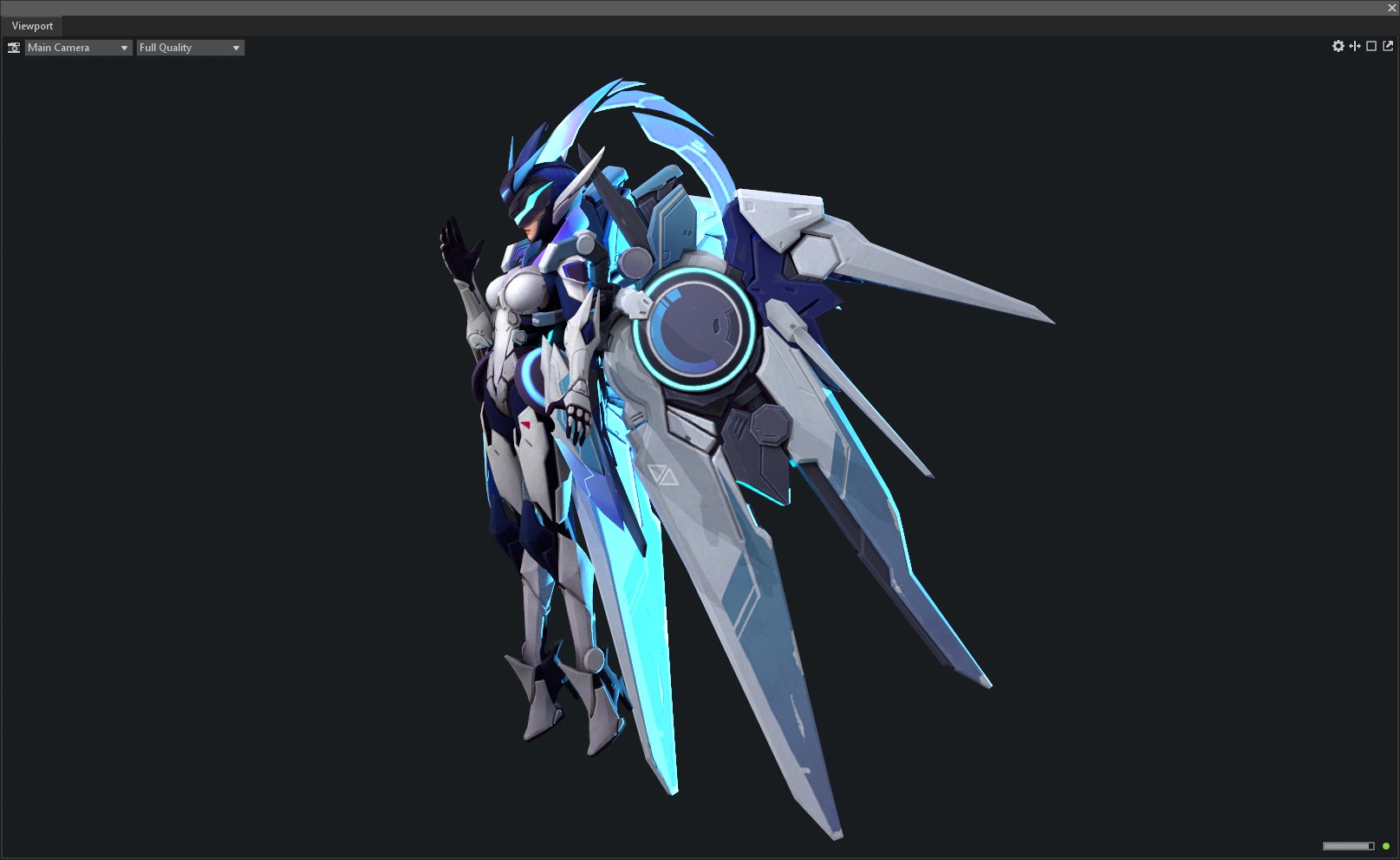 Space mecha 3D model_12