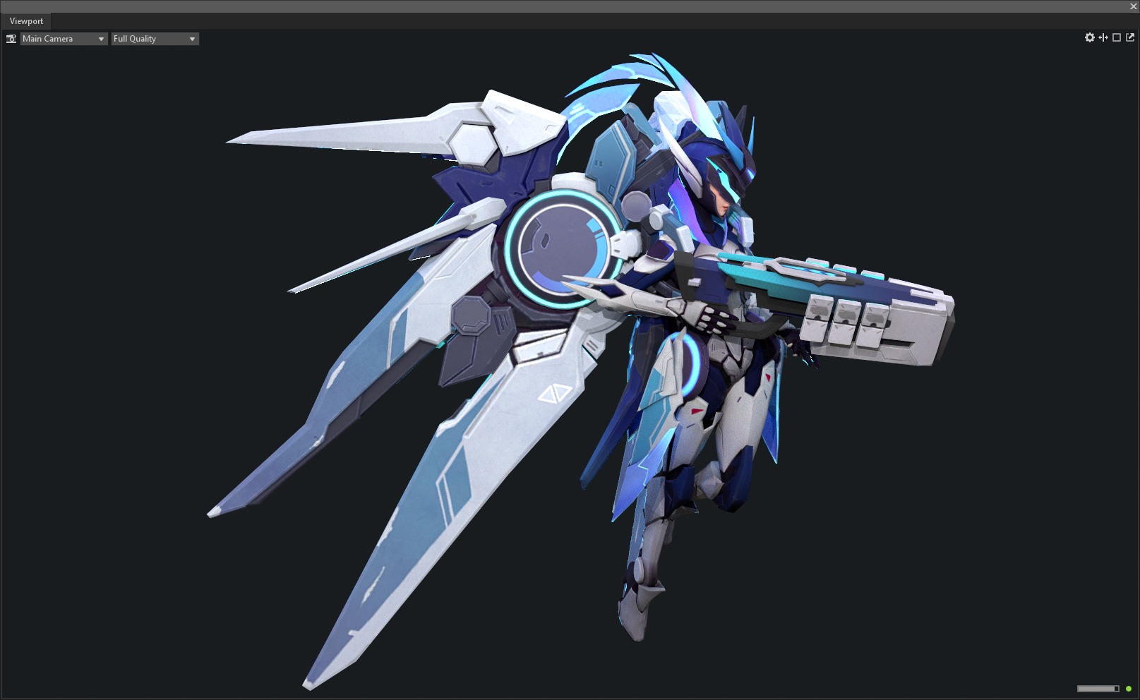 Space mecha 3D model_10