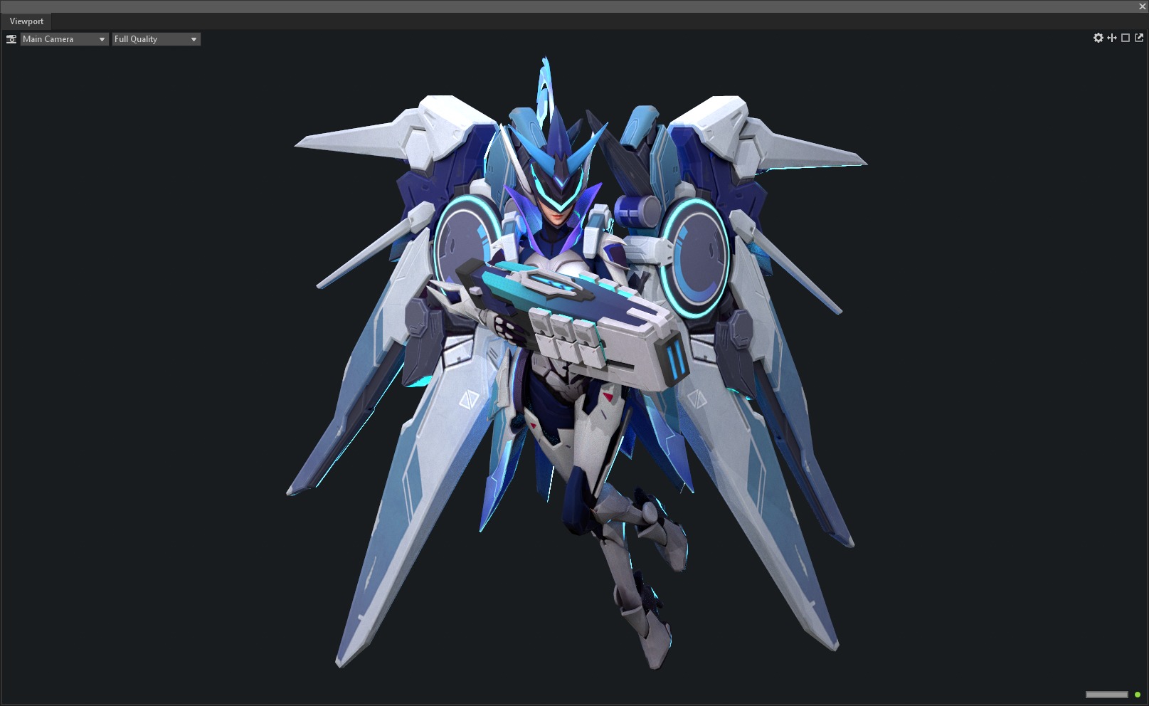 Space mecha 3D model_9