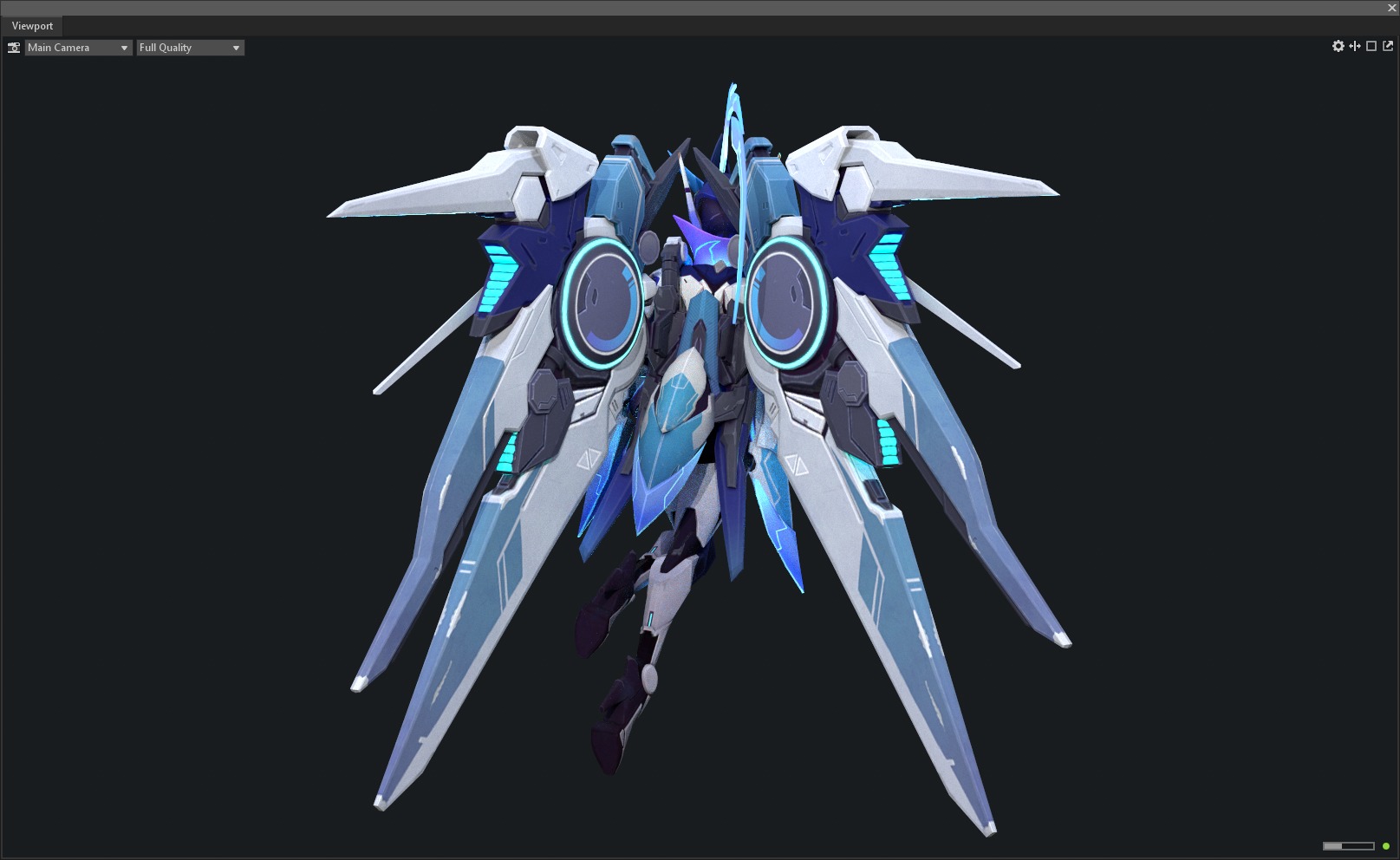 Space mecha 3D model_11