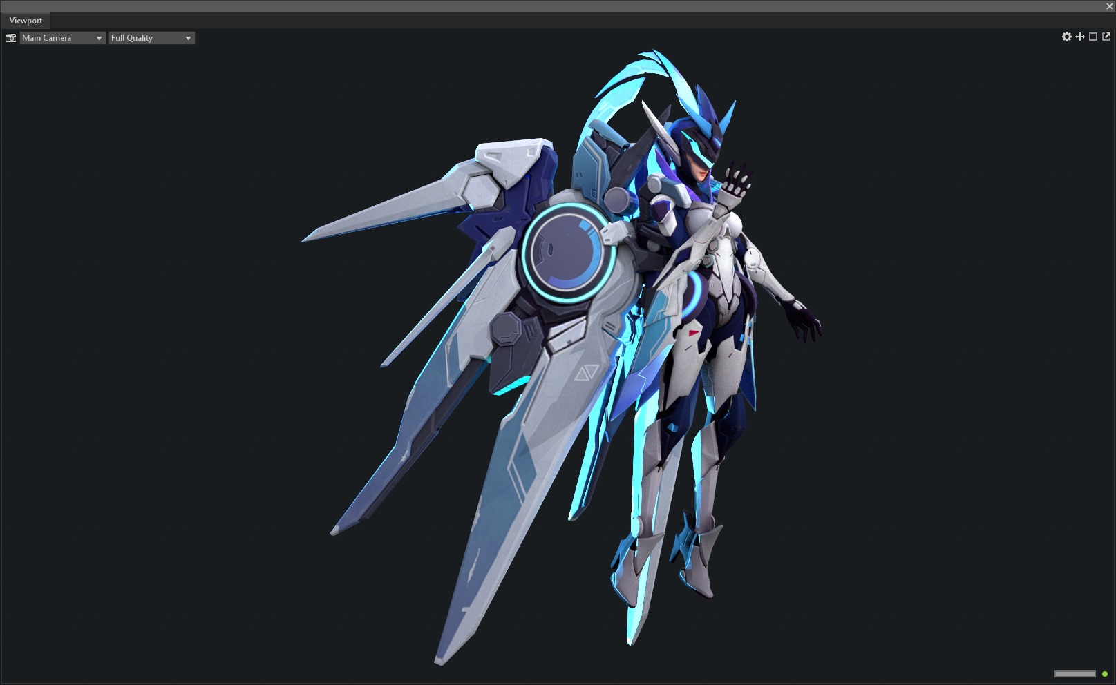 Space mecha 3D model_13