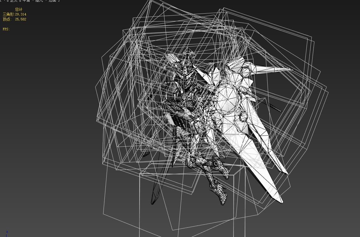 Space mecha 3D model_18