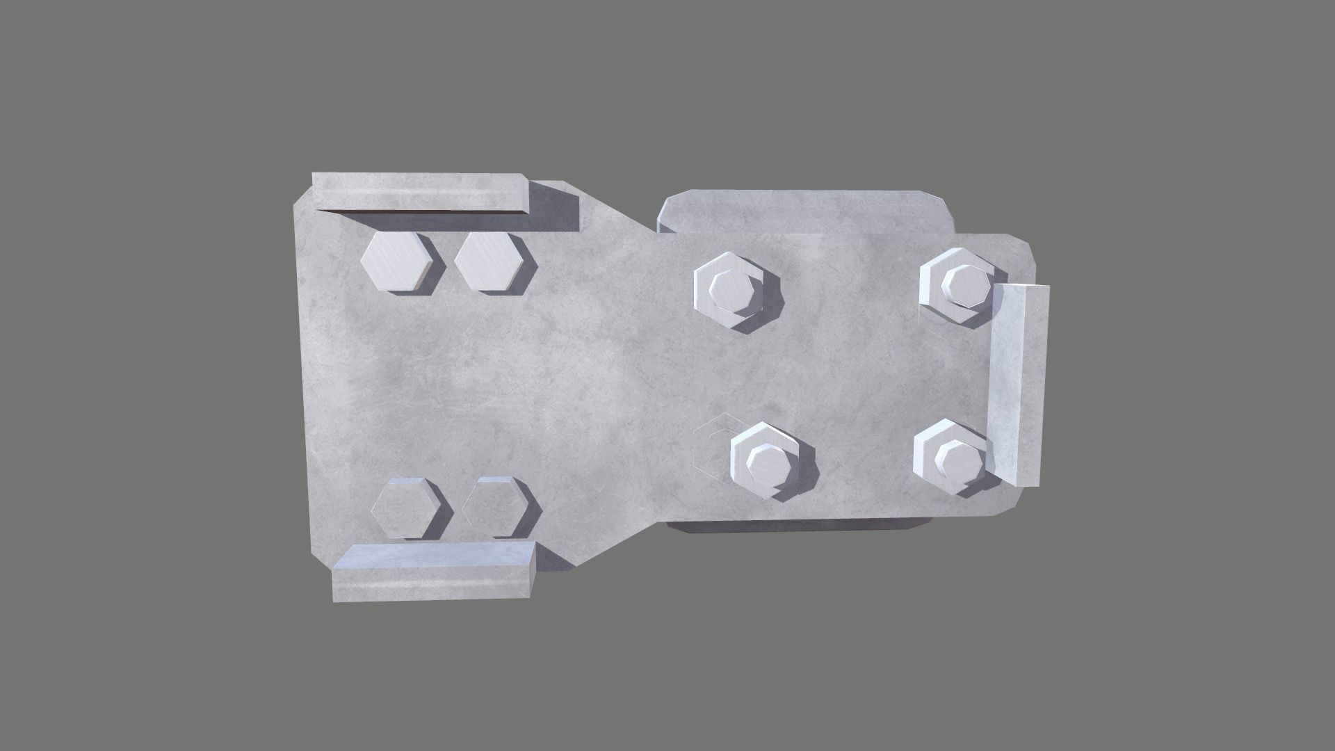 Wire Connector Low-poly 3D model_2