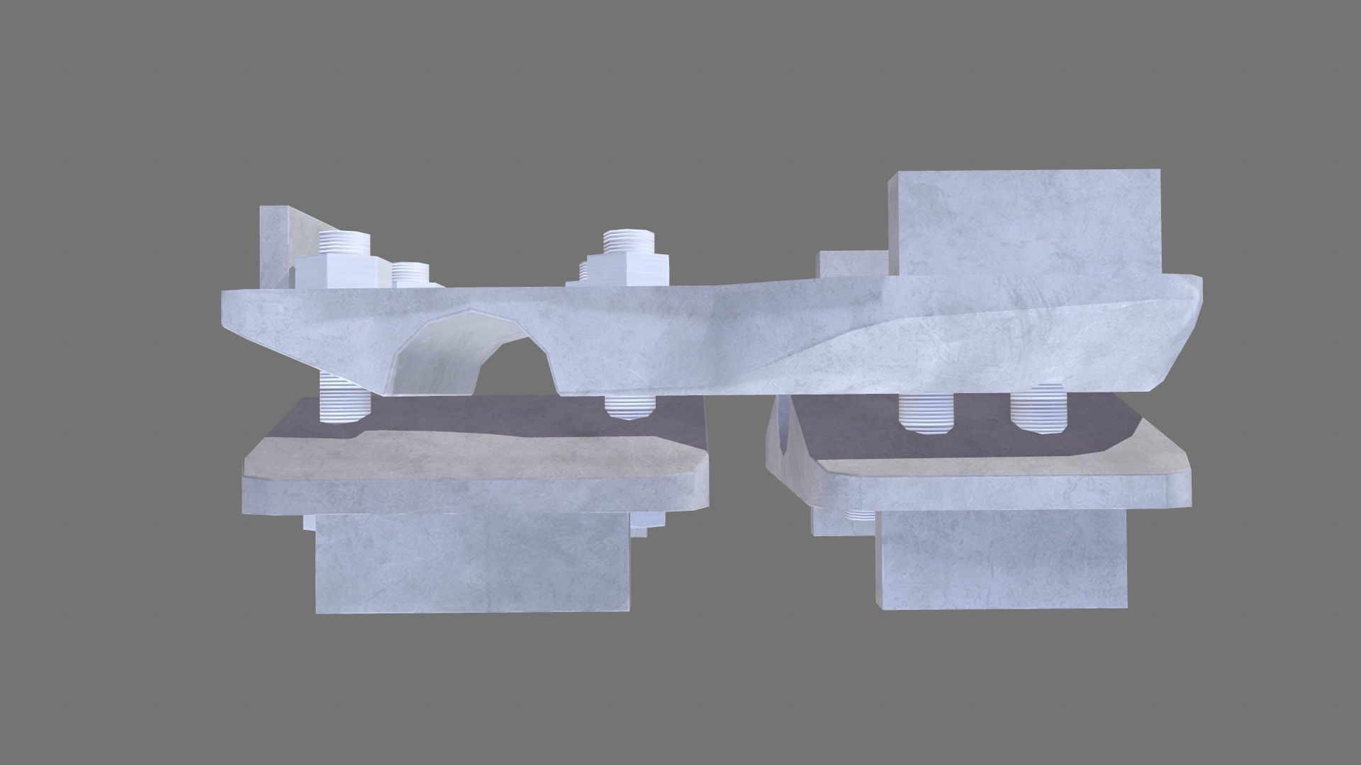 Wire Connector Low-poly 3D model_7