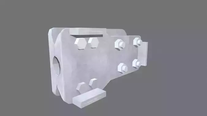 Wire Connector Low-poly 3D model