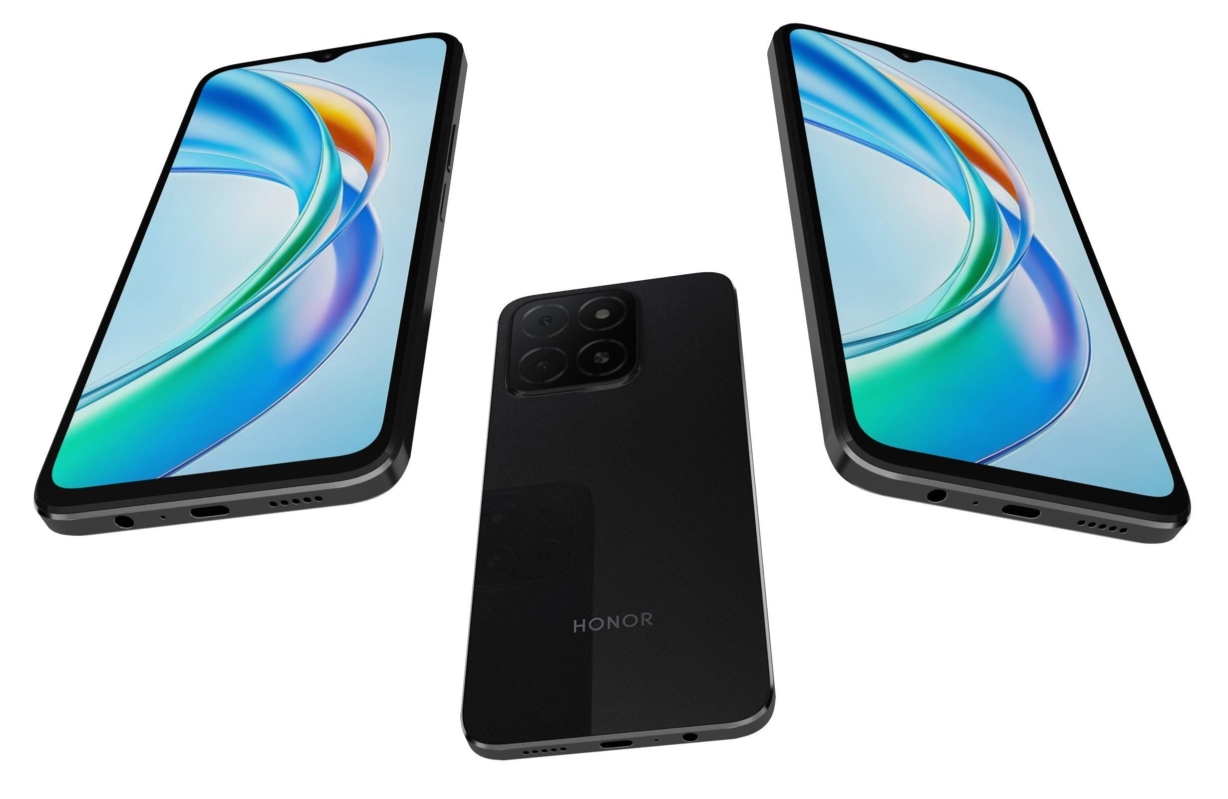 Honor X5b Plus Midnight Black 3D model_6