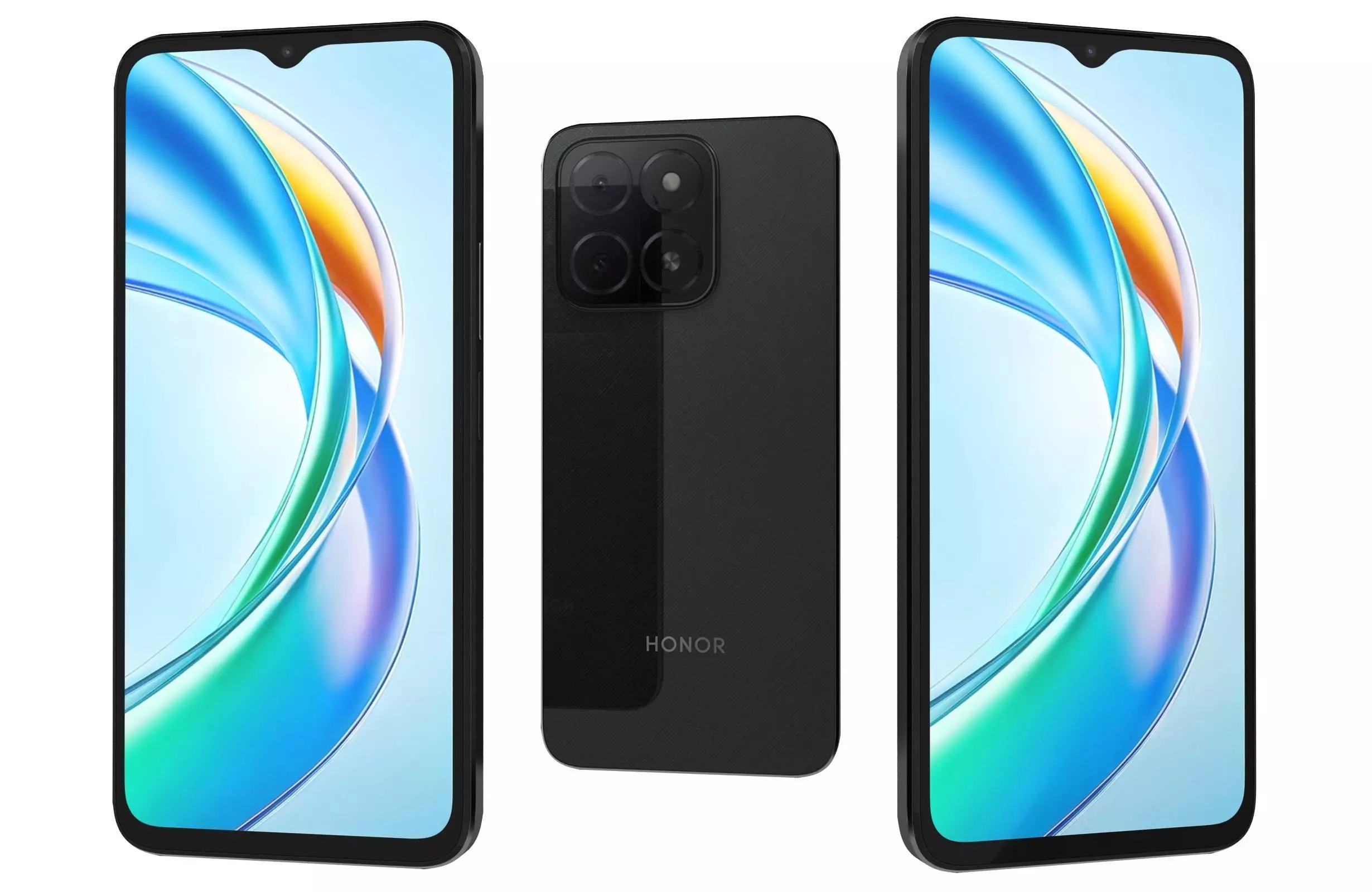 Honor X5b Plus Midnight Black 3D model_0