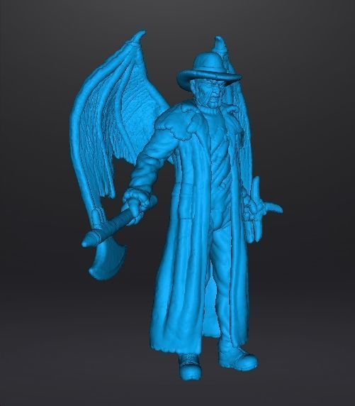 JEEPERS CREEPERS WINGED MINIATURE MODEL HORROR FANTASY GAMES RPG 3D print model_9