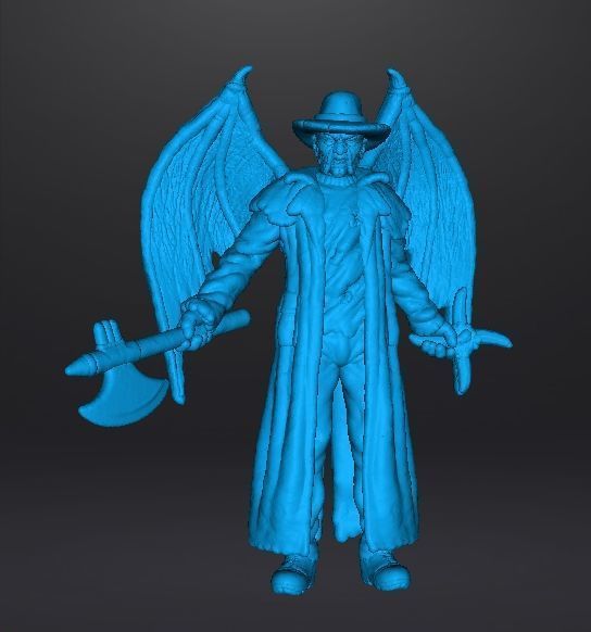 JEEPERS CREEPERS WINGED MINIATURE MODEL HORROR FANTASY GAMES RPG 3D print model_8