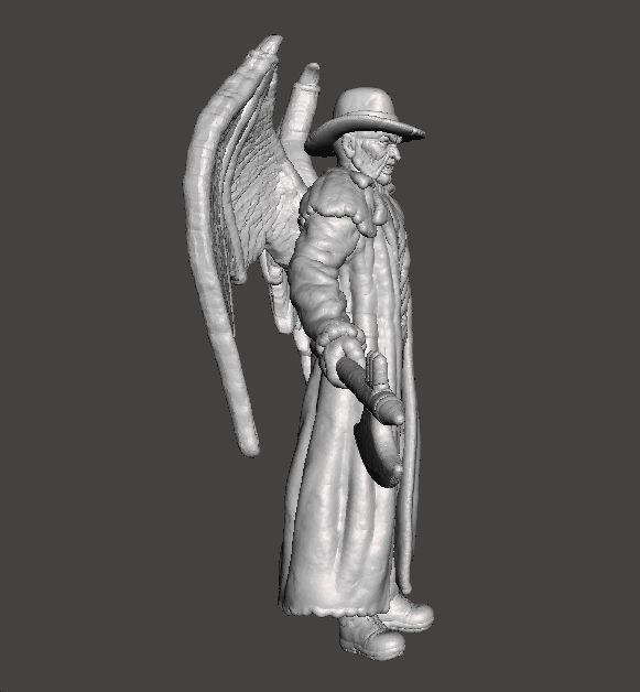 JEEPERS CREEPERS WINGED MINIATURE MODEL HORROR FANTASY GAMES RPG 3D print model_4
