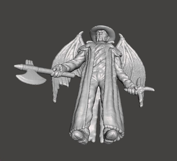 JEEPERS CREEPERS WINGED MINIATURE MODEL HORROR FANTASY GAMES RPG 3D print model_7
