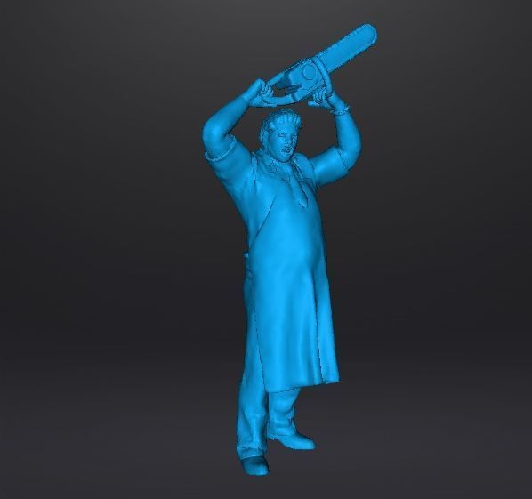 LEATHERFACE TEXAS CHAINSAW MASSACRE MINIATURE HORROR FANTASY RPG 3D print model_9