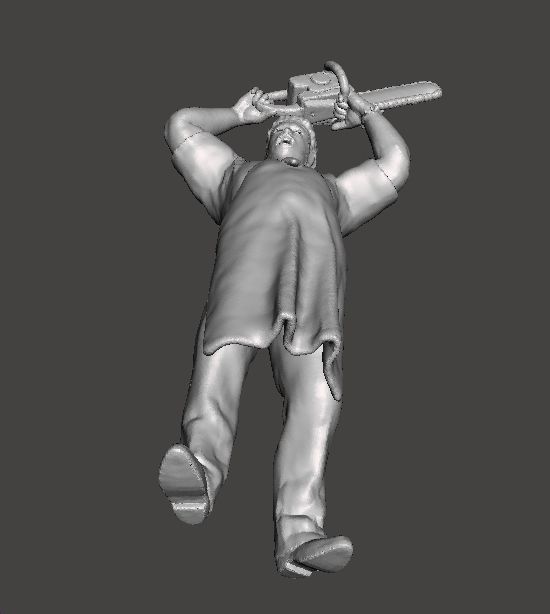 LEATHERFACE TEXAS CHAINSAW MASSACRE MINIATURE HORROR FANTASY RPG 3D print model_7