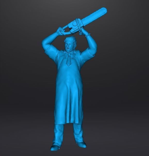 LEATHERFACE TEXAS CHAINSAW MASSACRE MINIATURE HORROR FANTASY RPG 3D print model_8