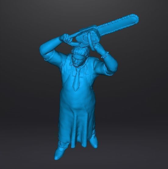 LEATHERFACE TEXAS CHAINSAW MASSACRE MINIATURE HORROR FANTASY RPG 3D print model_11