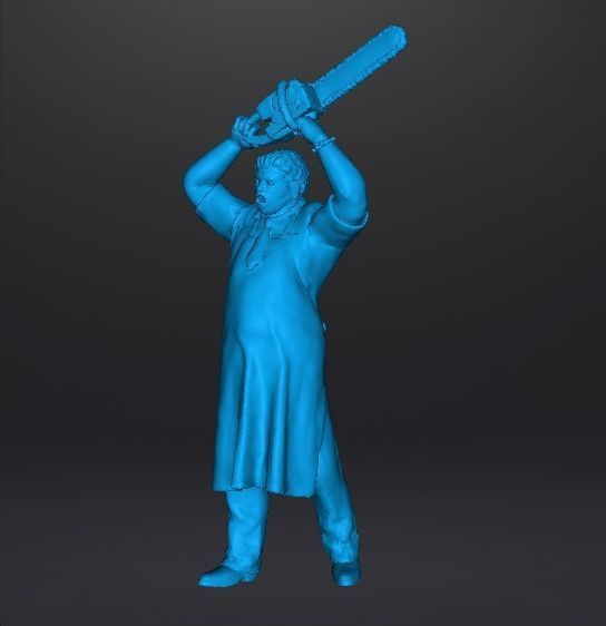 LEATHERFACE TEXAS CHAINSAW MASSACRE MINIATURE HORROR FANTASY RPG 3D print model_10