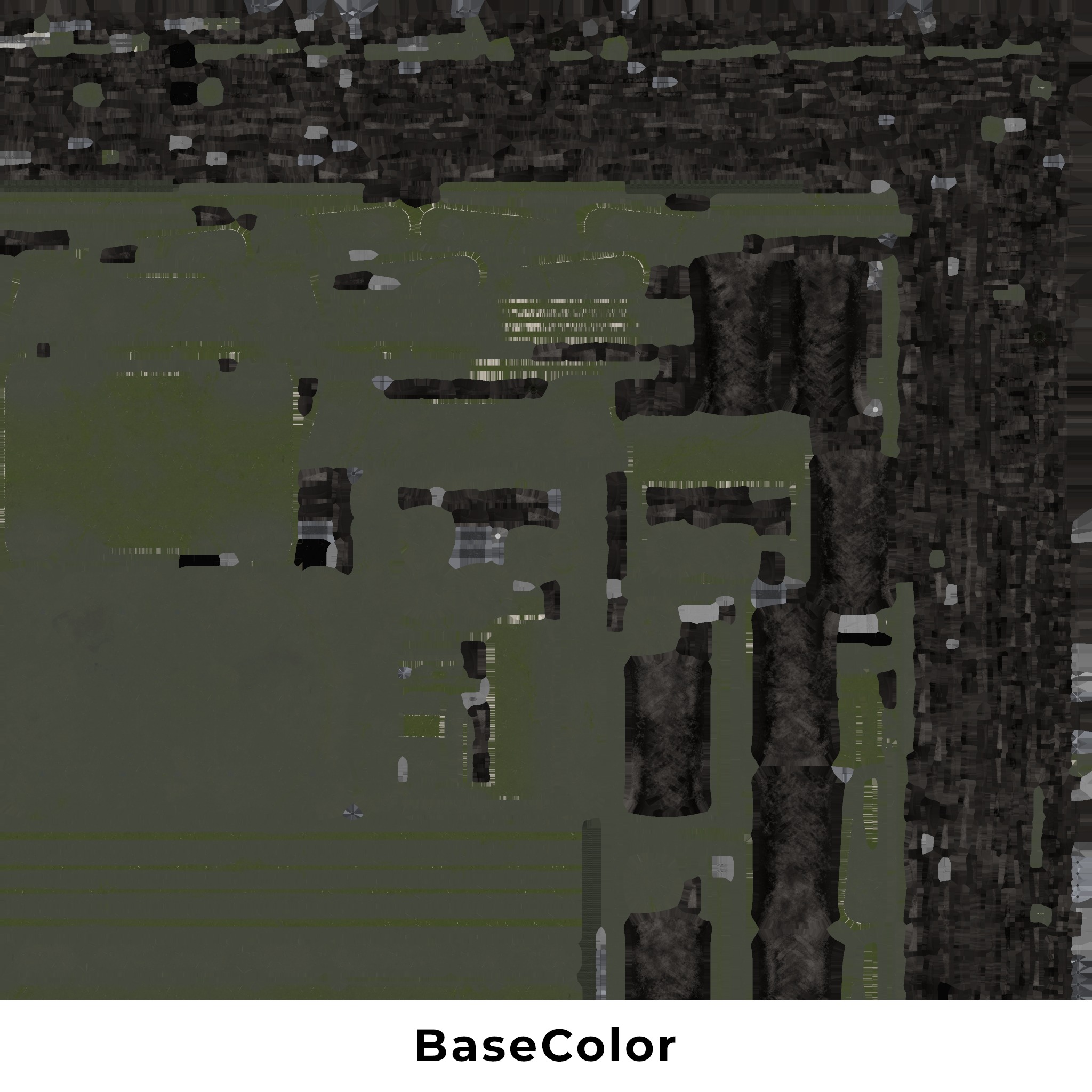 Ukrainian battle wheeled robot CRAB Low-poly 3D model_29