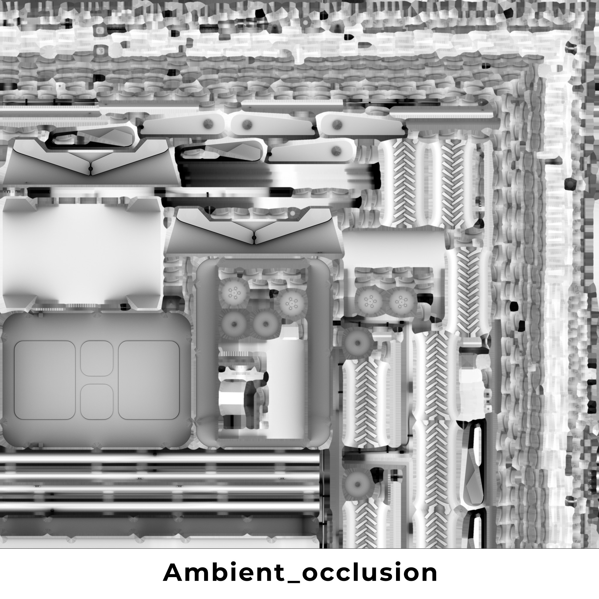 Ukrainian battle wheeled robot CRAB Low-poly 3D model_30