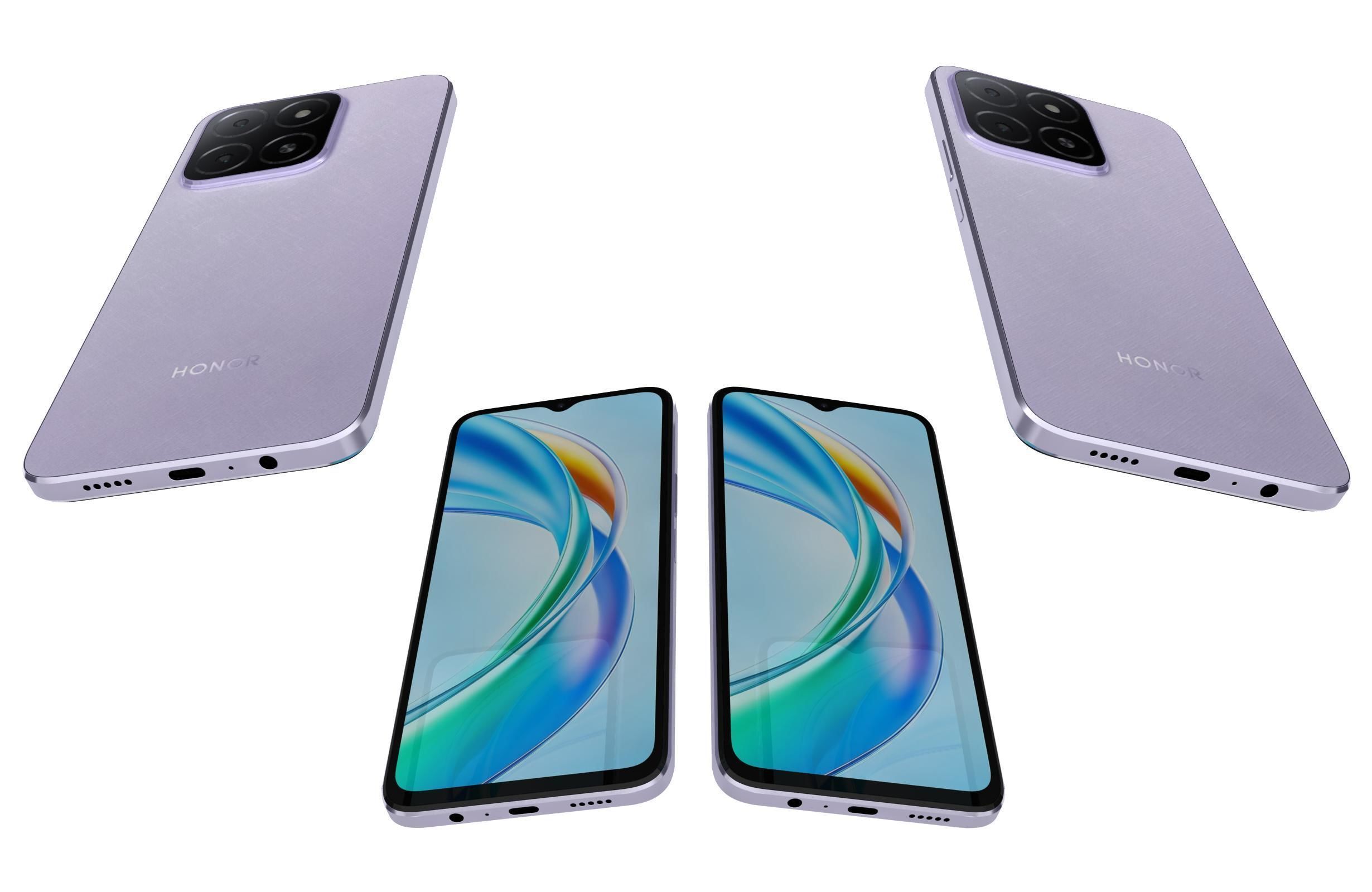 Honor X5b Plus All Colors 3D model_26