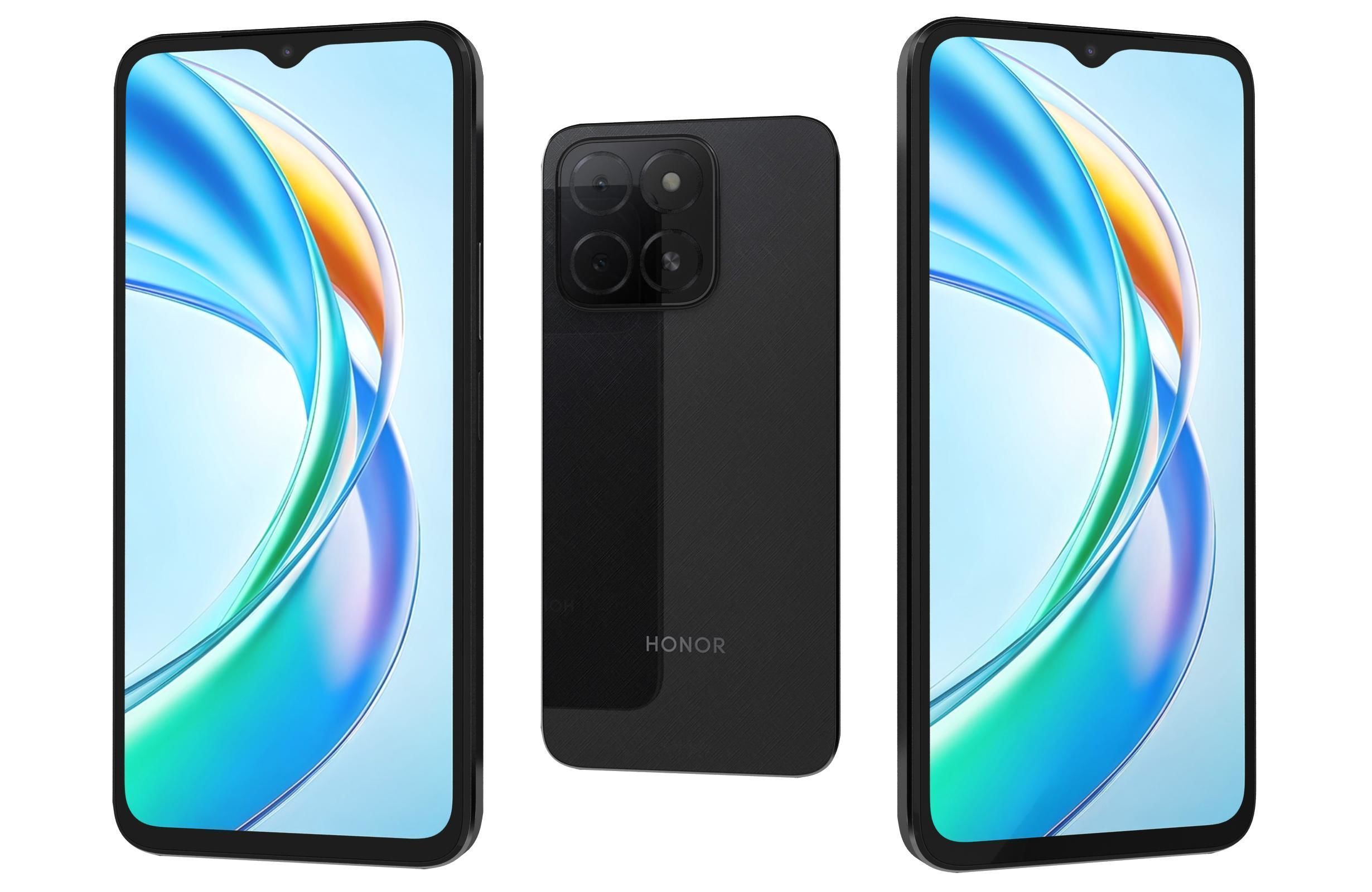 Honor X5b Plus All Colors 3D model_11